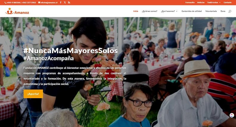 Portada del sitio (close up)