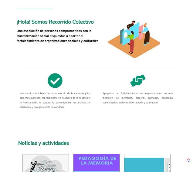 Portada del sitio